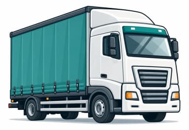 Freight box truck representing hire-and-reward carriers