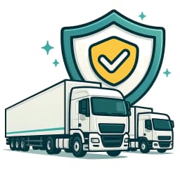 Multiple trailers representing a fleet trailer program