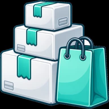 Stacked delivery cartons representing retail and e-commerce