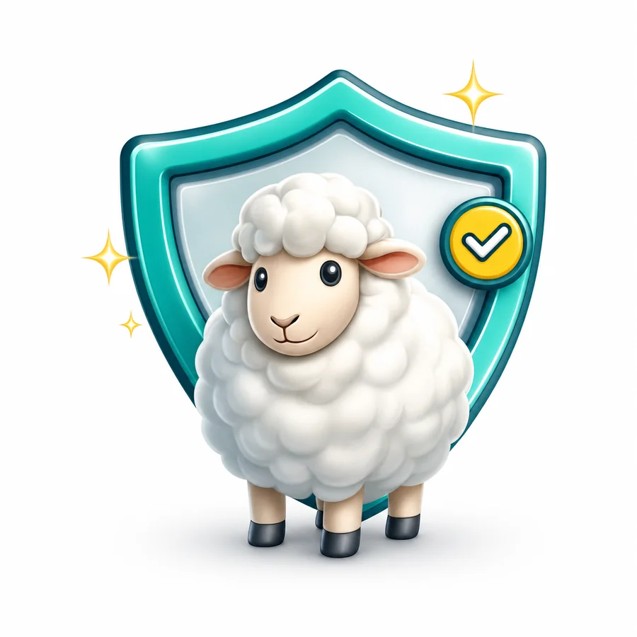 Sheep icon representing flock insurance cover